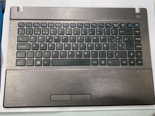 Panel Frontal Teclado Touchpad Boton Laptop Siragon Nb-3300