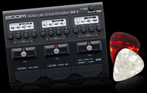 Imagen 1 de 8 de Zoom Gce-3 Guitar Lab Circuit Emulator Interface De Guitarra