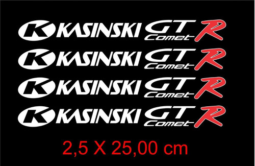 Adesivos Centro Roda Refletivo Moto Kasinski Comet Gtr Rd2