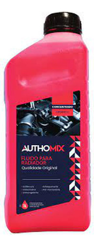 Aditivo Radiador Rosa Concentrado - 1 Litro - Autho Mix