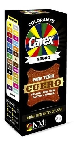 Tinte Colorante Paracuero Negro