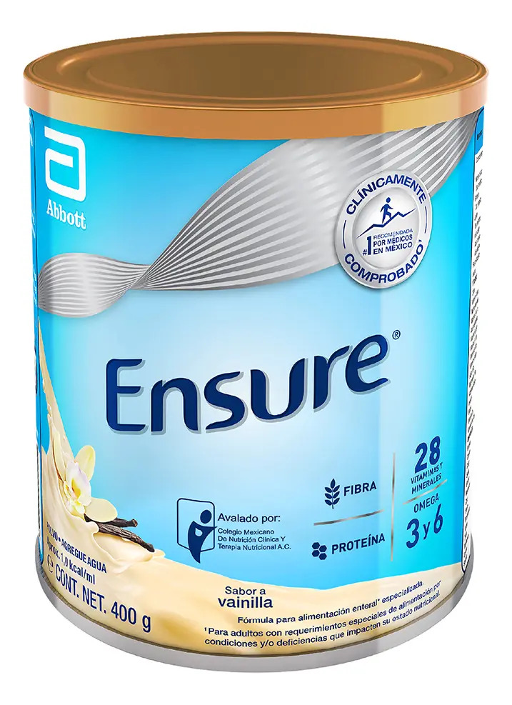 Ensure Clásico Vainilla – Fórmula Nutricional | Polvo 400g