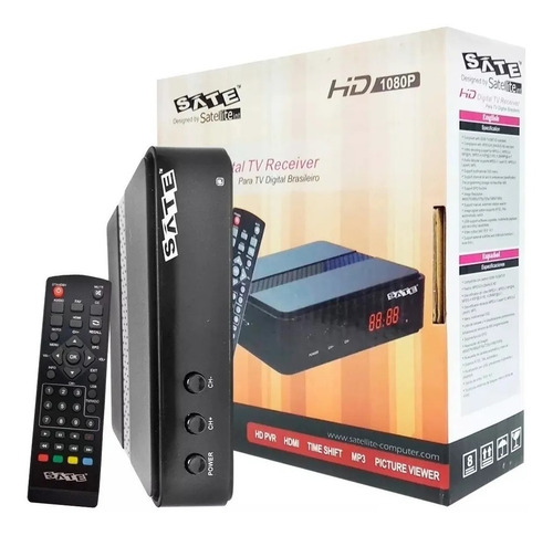 Decodificador Sintonizador Tda Isdb-t 1080p Hdmi A/v.anri Tv
