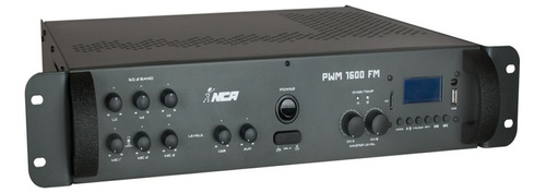 Mixer Amplificado Nca 400w Rms  4 Ohms Pwm1600 Fm Bivolt