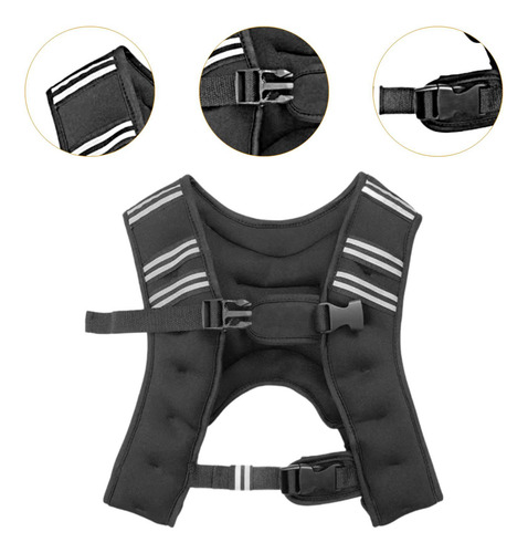 Chaleco Pesado Ajustable De Servicio Pesado Cómodo 5 Kg