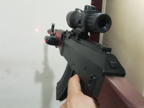 Rifle Juguete Airsoft Ak-47 Automática Hidrogel - Navidad