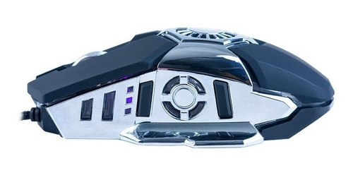 Mouse Gamer Usb Pc Retroiluminado Fan 8000 Dpi Noga Wind X E