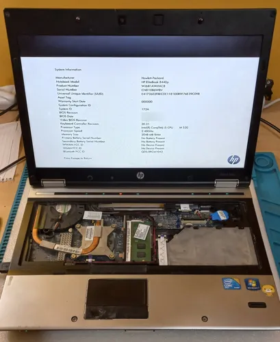 4 Equipos Noteb Hp 8440- I5-m520- Funcionan A Completar/repa (Usado)