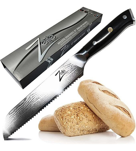 Zelite Infinity Bread Cuchillo  8 Pulgadas - Alpha-royal Se