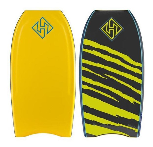 Bodyboard Hubb Pp Hd Tangerine/black - Hubb Boards