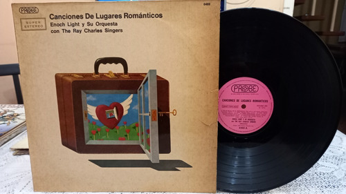 Enoch Light Ray Charles Singers Canciones Romanticas Vinilo