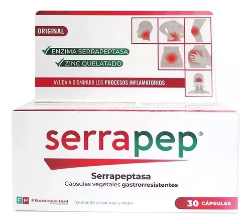 Serrapep Serrapeptasa  X30 Comp