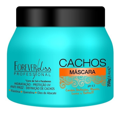 Máscara Cachos - Forever Liss 250gr