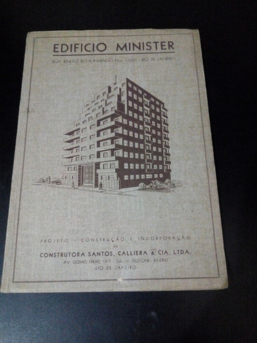 Edificio Minister Flamengo Planta Construção Santos Calliera