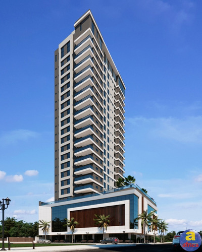 Imagem 2 de 17 de Apartamento 3 Suítes, 2 Vagas De Garagem Na Meia Praia Em Itapema/sc - Imobiliária África - Ap00280 - 69382153