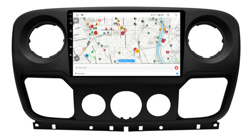 Kit Multimidia Master 13/20 9p Carplay Android Auto 2/32gb