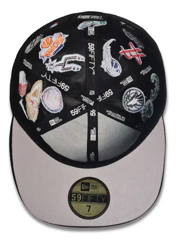 Gorra Curva Cerrada New Era Electrify New York Yankees Negro