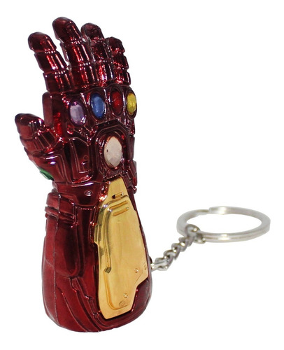 Imagen 7 de 10 de Llavero Mano De Iron Man Gemas Del Infinito Avengers Marvel