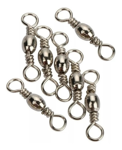 Imagen 2 de 3 de Esmerillon Pesca N° 5 Caja 100 Unidades Acero Inoxidable