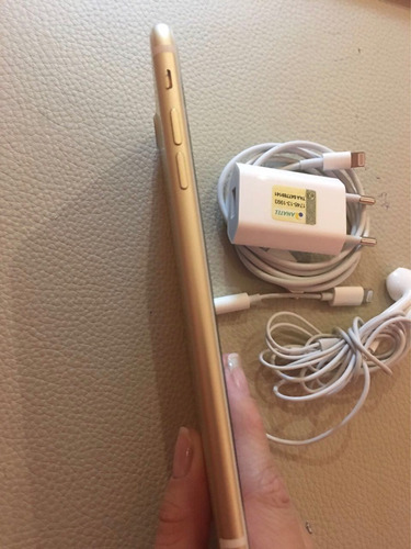 iPhone 7plus 256gb Gold - Menos De 1 Ano De Uso
