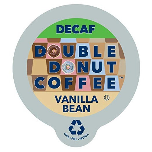 Doble Dona Café Descafeinado Vanilla Bean Sabor A Café Solo