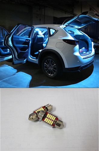 Kit Iluminación Interior 5 Bombillos Luz Led Para Mazda 2