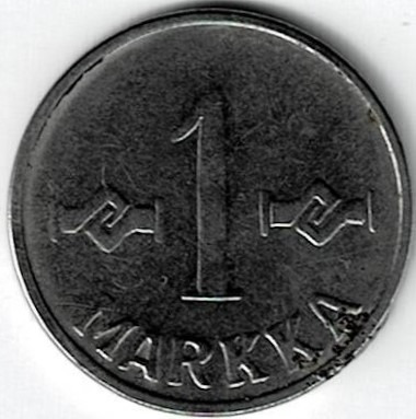 Moneda  De  Finlandia  1  Marco  1954  Oferta