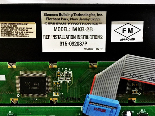 Central Alarme Siemens Mkb2b Pronta Entrega