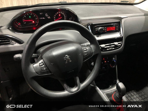 Peugeot 208 Active 1.2 2016 Gris Oscuro Muy Buen Estado