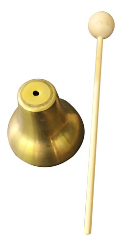 Imagen 1 de 10 de Campanita Grande C/ Golpeador Banda Ritmica Percusion