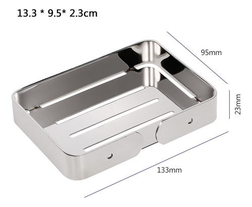 Soporte Para Jabonera De Acero Inoxidable Para Baño Y Cocina
