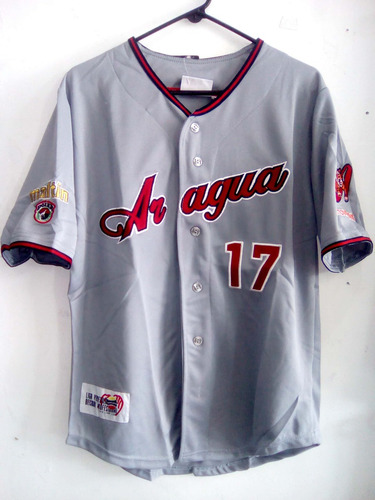Imagen 1 de 5 de Franela Camisa Beisbol Baseball Lvbp Tigres De Aragua 17