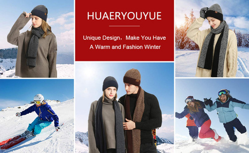 Conjunto De Bufanda Gorro Y Guantes Hombre Invierno 3 Piezas Color Diseño De La Tela Talle