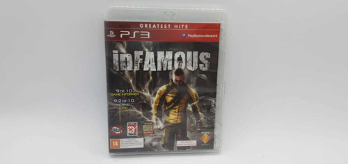 Infamous - Ps3 - Midia Fisica Em Cd Original
