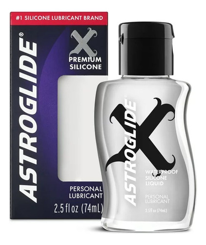 Lubricante Personal Astroglide X Liquid Base Silicon 74 Ml.