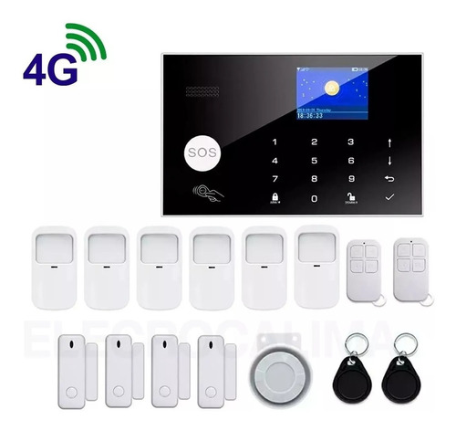 Kit Alarma Para Casa Inalambrica Gsm Y Wifi (recomendada)