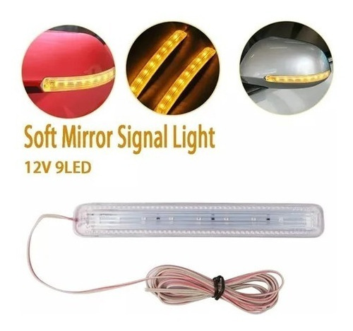 X2 Led Intermitente Espejo Retrovisor Lateral Auto Tunning