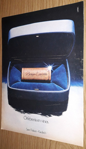 P641 Clipping Publicidad Bodegas Esmeralda Año 1979 (Usado)