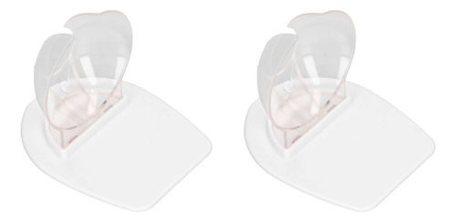 Suporte De Parede Para Taças De Vinho, 2 Peças De Plástico T