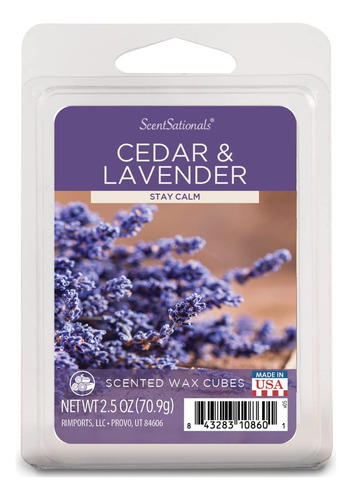 Cubos De Cera De Cedro Y Lavanda Edición Limitada ...