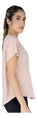 Camiseta Luxe Rosada Everlast