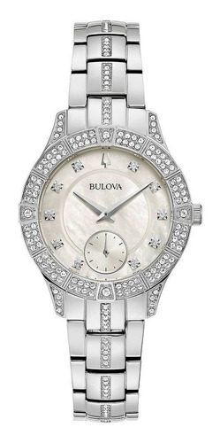 Reloj Bulova Phantom Original Con Cristales Para Mujer