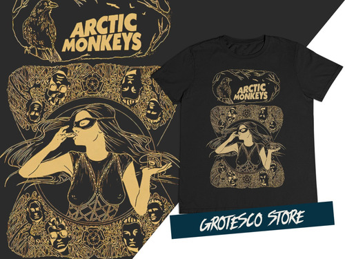 Camiseta Rock Alternativo Arctic Monkeys C2