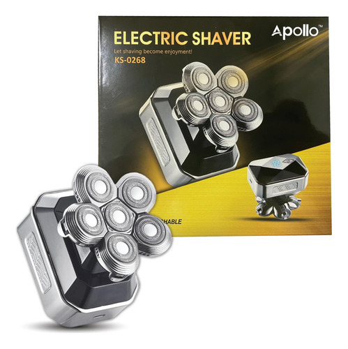 Apollo Afeitadoras De Cabeza Para Hombres Calvos, Maquinill. Color Negro