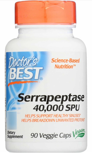 Serrapeptase 40000 Spu De Doctor Best