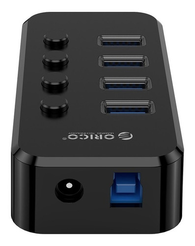 Hub Orico Usb 3.0 4 Portas Swu3-4a Com Carregador