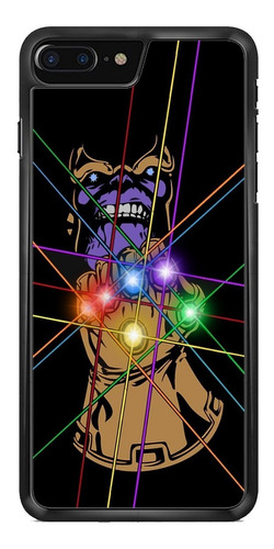 Funda Case Thanos Marvel Gemas iPhone 4 5 6 7 8 10 X Plus Se