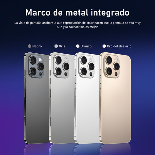 Android Celulares 4g I16 Pro Max 6.56 Pulgadas Barato Ram3gb Y Rom64gb