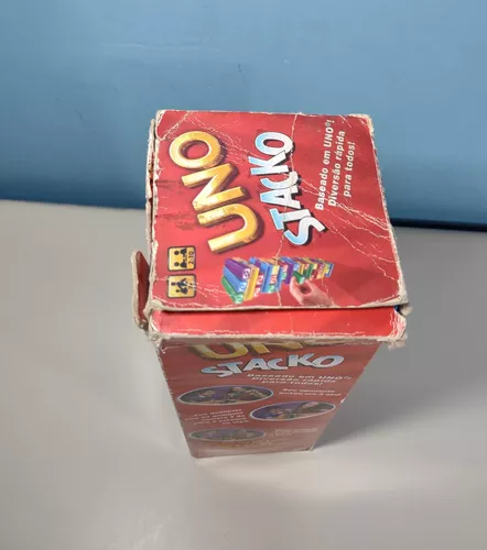 Jogo Uno Stacko da Mattel 45 Blocos - Mattel - Outros Jogos