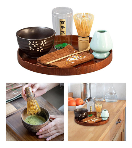 Juego De Té Matcha Japonés Hecho A Mano, Taza De Té
